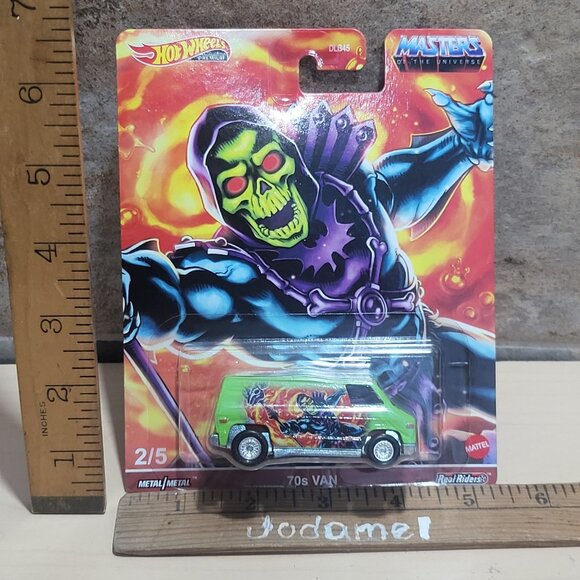 Hot Wheels Premium Pop Culture 1970s Van Masters of the Universe Skeletor 2020 - Picture 8 of 9